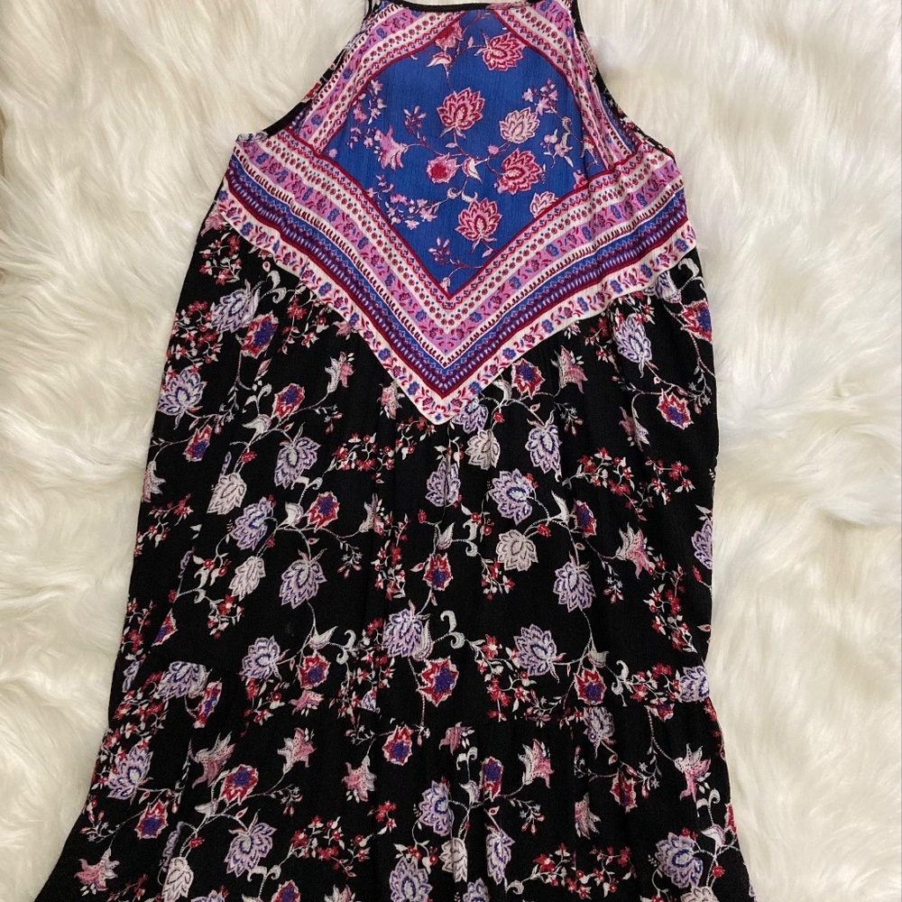 Flower Pattern Sundress - Picture 2 of 3